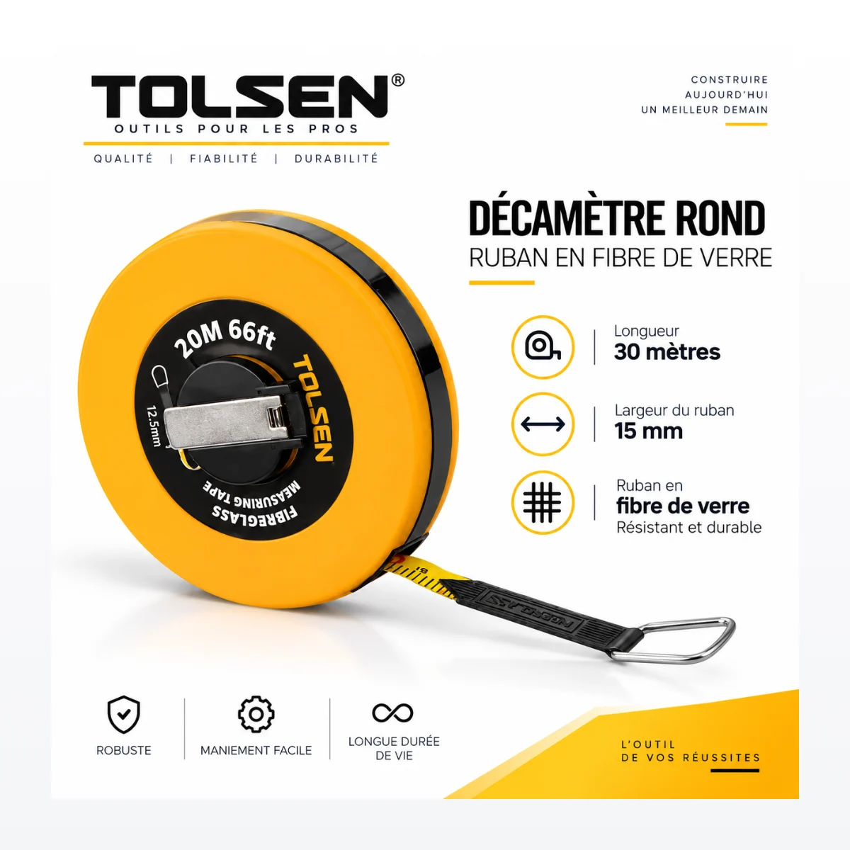 Décamètre Rond Tolsen