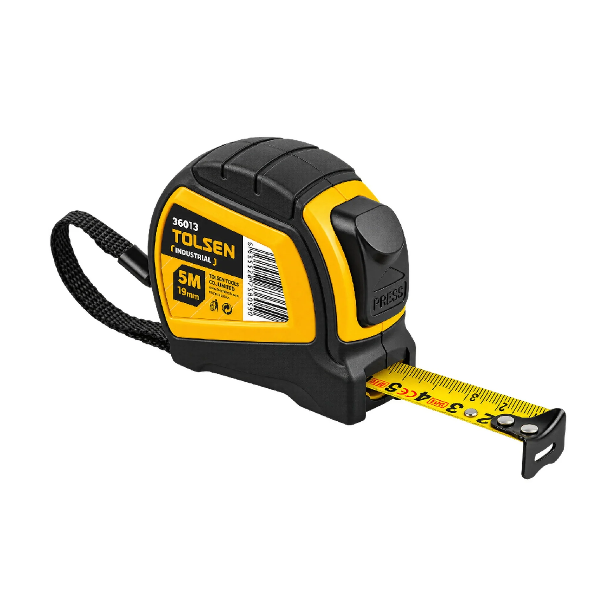METRE RUBAN NOIR-JAUNE