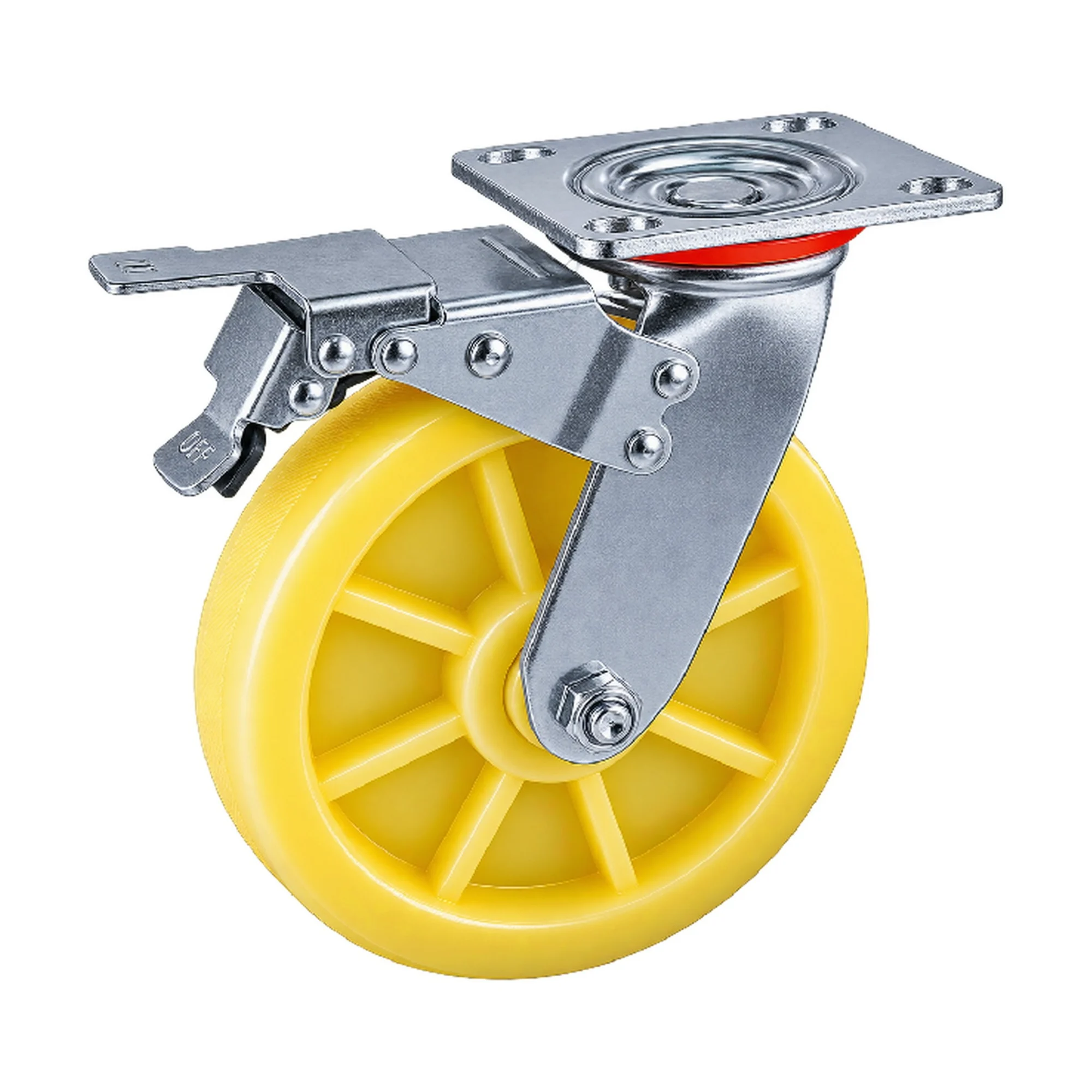 ROULETTE PIVOTANTE A FREINT