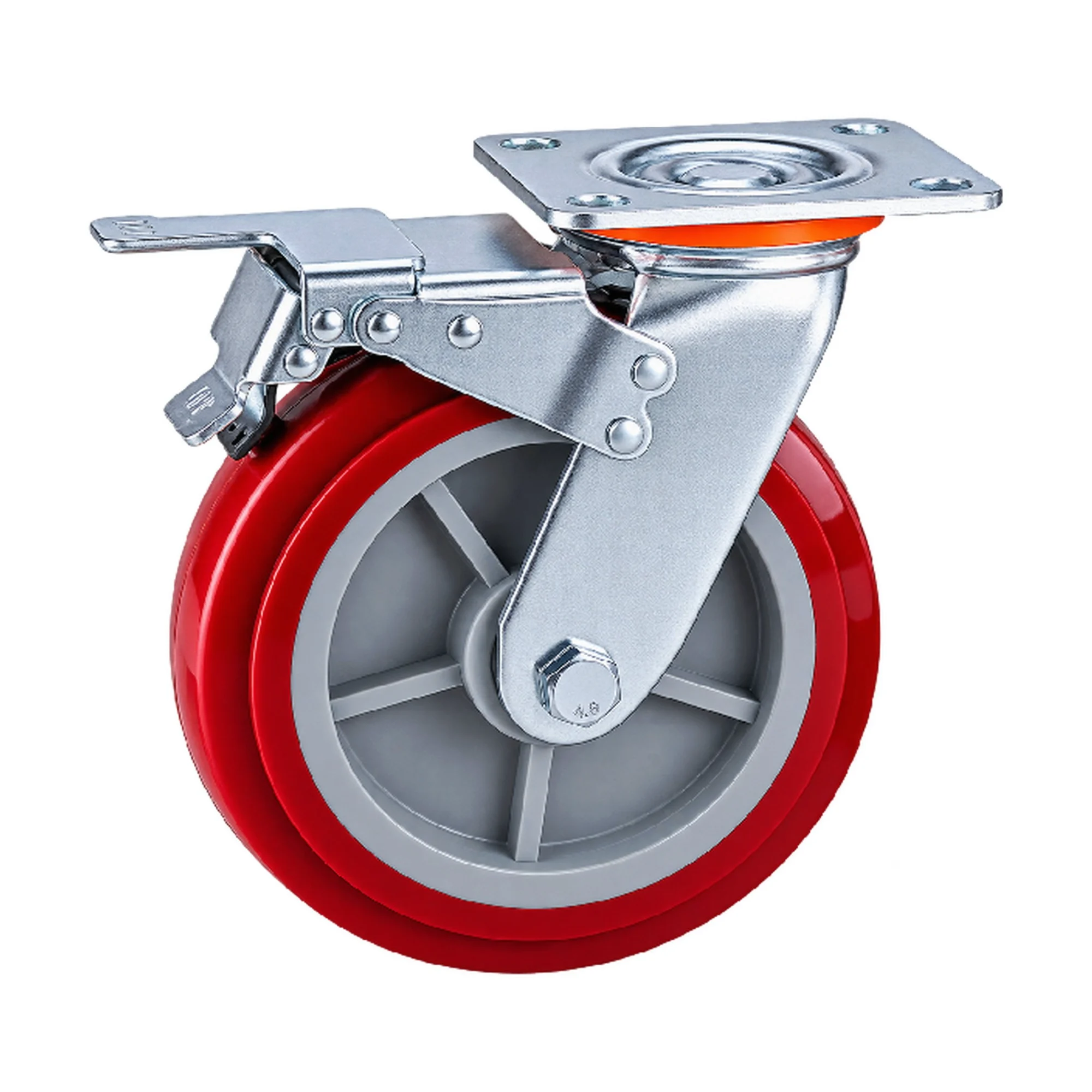 ROULETTE PIVOTANTE A FREINT