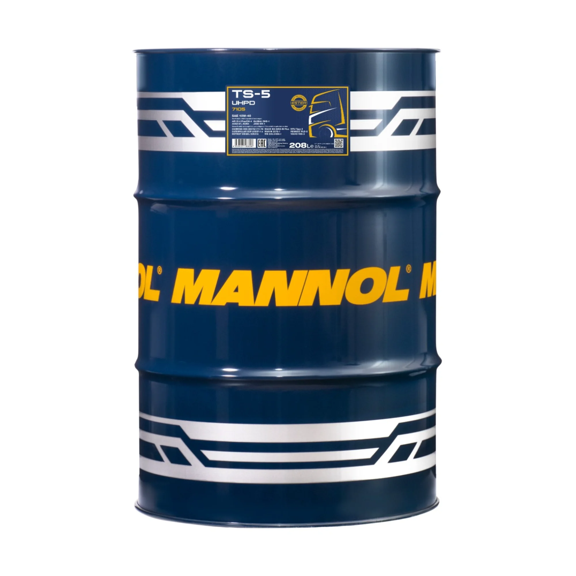 MANNOL TS-5 UHPD 10W-40 — fût 208 L