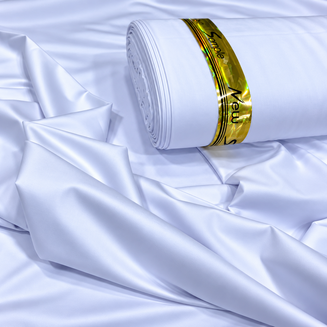 Rouleau de Tissu Blanc