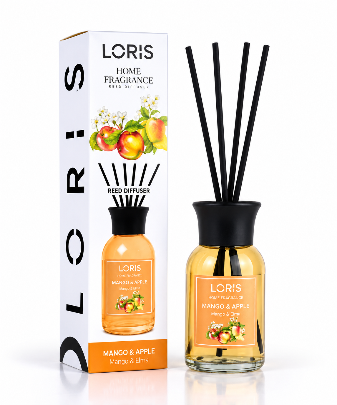 100ML Diffuseur de parfum d'ambiance Loris Mangue & Pomme